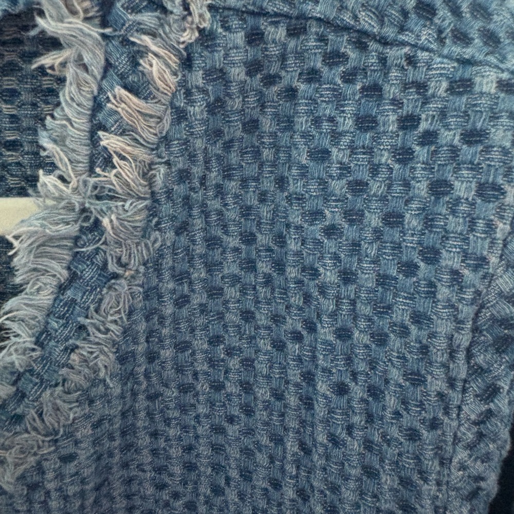 Joh Blue Fringe Trim Cardigan Ladies Jacket/Blazer - Picture 2 of 5